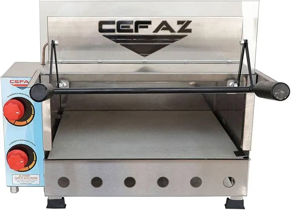 Forno de Pizza a Gás Cefaz Refratário com Grill Infravermelho Frg-01