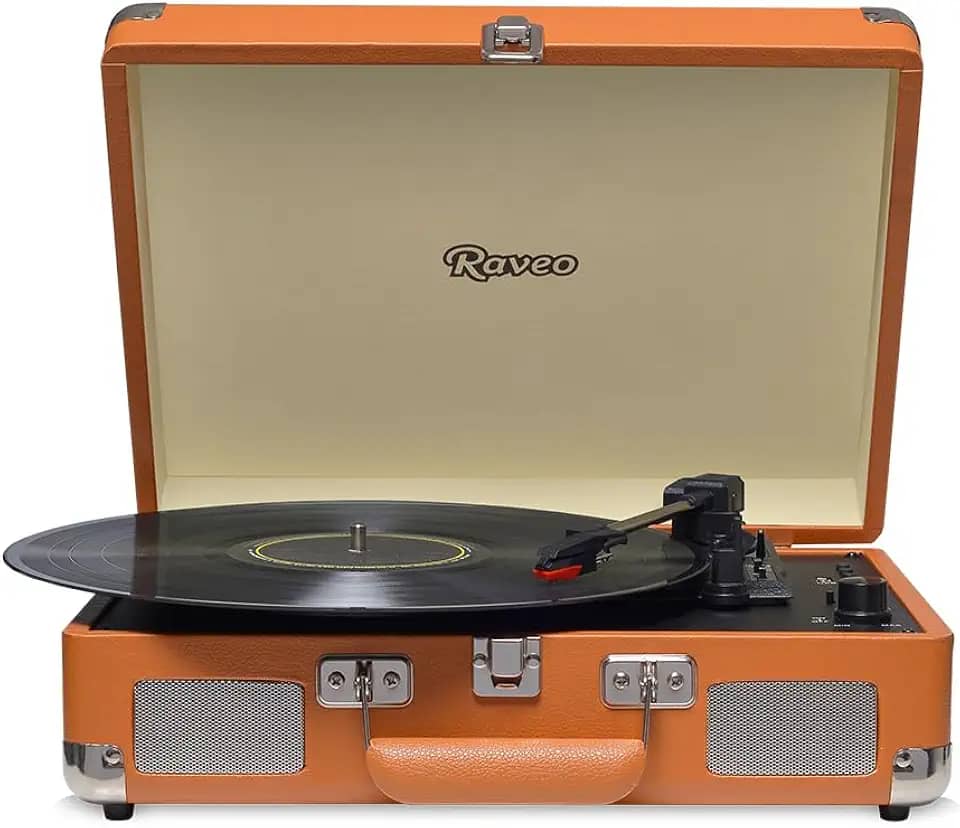 Vitrola Chrome Caramel com Usb e Bluetooth, Bivolt