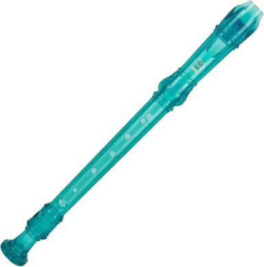 Flauta Doce Soprano Germânica Em C YRS-20G Azul Yamaha