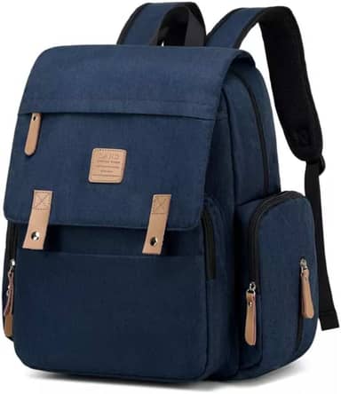 Bolsa Maternity Land modelo LUXURY Premium Azul Versão Atualizada