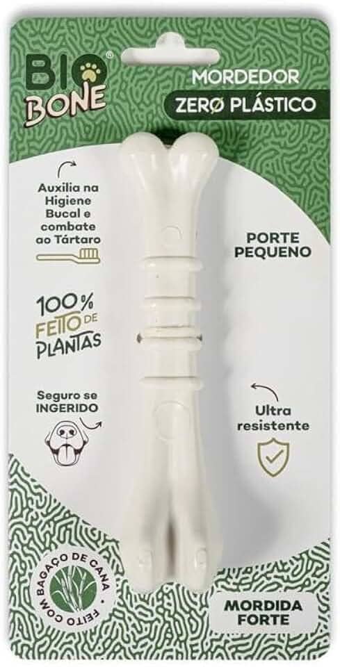 Kit Biobone 1 Unid. Mordedor Natural para Cães (Pequeno, Cana de Açúcar)