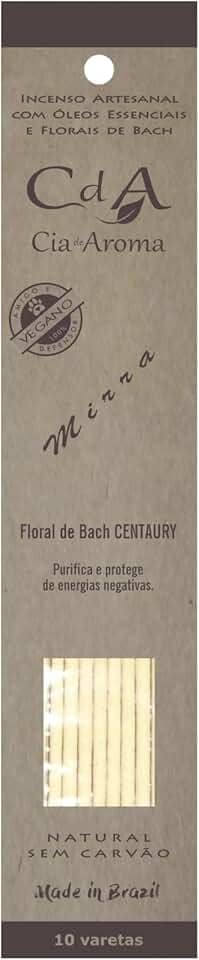 Incenso Vareta Mirra Óleo Essencial e Florais