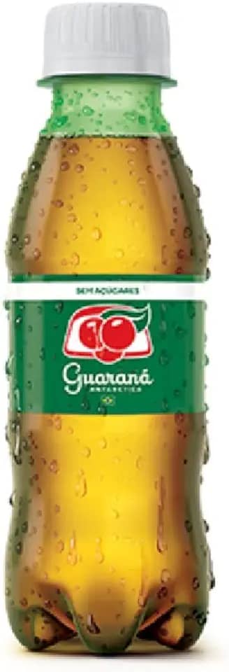 Refrigerante Guaraná Antarctica Zero Açucar, Garrafa Pet, 200 ml