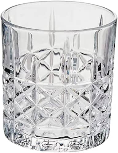 Tuut Copo de Vidro para Whisky 345ml Transparente – Alta Resistência e Design Elegante