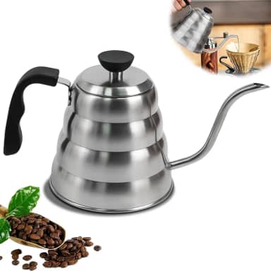 1,2L Chaleira, Chaleira Bico de Ganso Eletrica, Pescoço de Ganso, Bico de Ganso, Inox Indução,