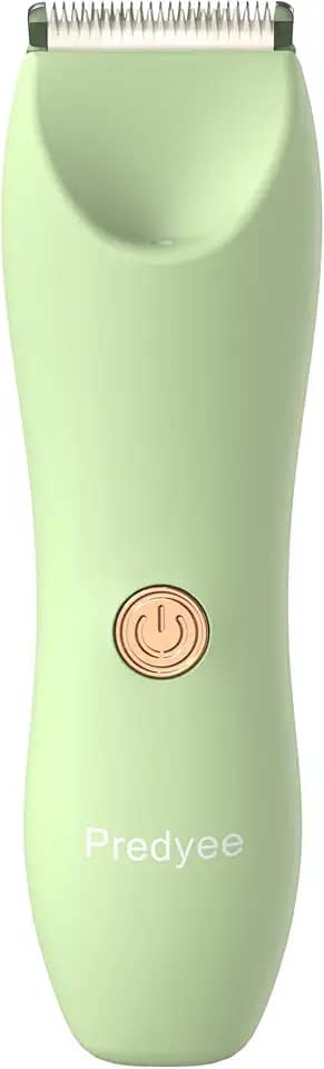 Aparador de pelos corporais Manscape para mulheres e homens – Navalha elétrica à prova d'água para linha de biquíni e pelos pubianos, seguro para pele sensível, silencioso, recarregável, fácil