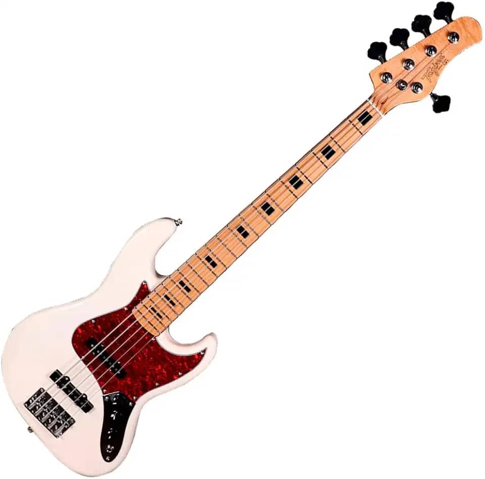 CONTRABAIXO TAGIMA CLASSIC TJB 5 CORDAS OLYMPIC WHITE ESCALA CLARA