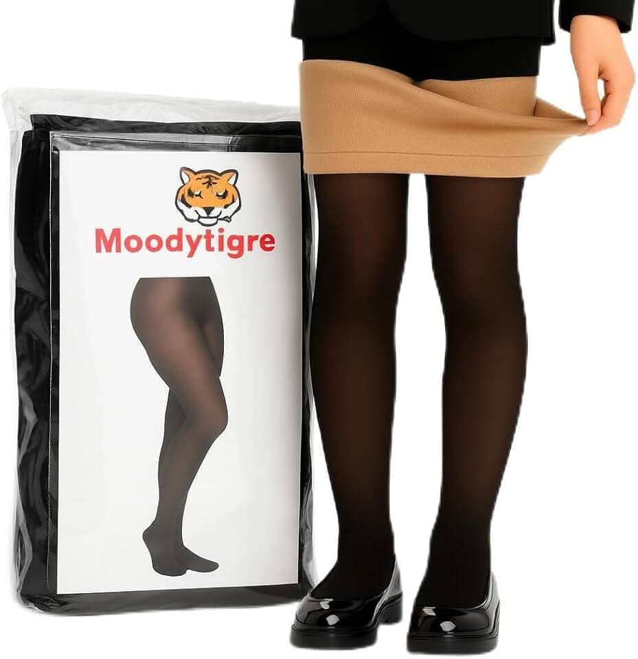 Meia Calça Termica Veludo Preta Translúcida Tamanho Único (36 Ao 44) - Confortável Resistente Forrada Para Frio Extremo Inverno Feminina Casual