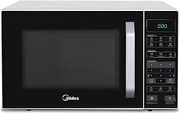 Forno Micro-ondas 35L Branco e Preto Midea 127V MXSA35P1