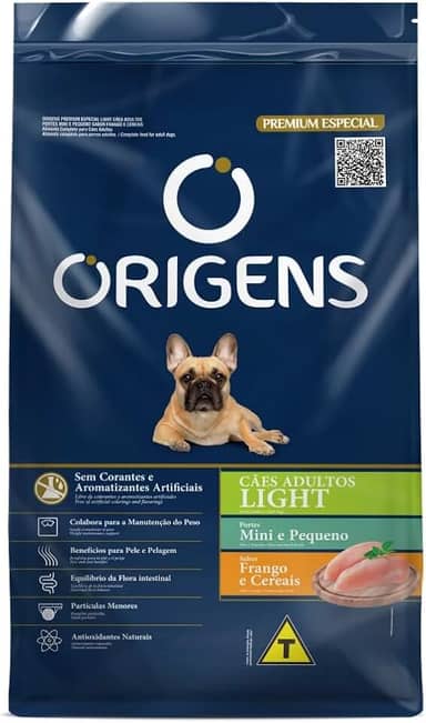 Origens Ração Para Cães Adulto Pequeno Light Frango 10 1Kg