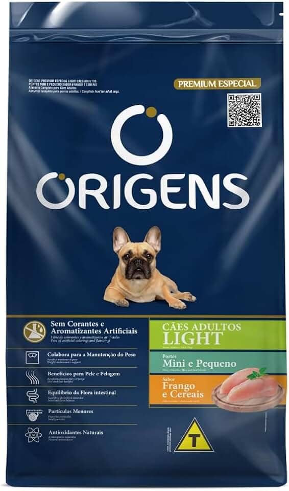 Origens Ração Para Cães Adulto Pequeno Light Frango 10 1Kg