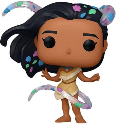 POP! Disney Ultimate Princess: Boneco de vinil Pocahontas com folhas - Loja exclusiva