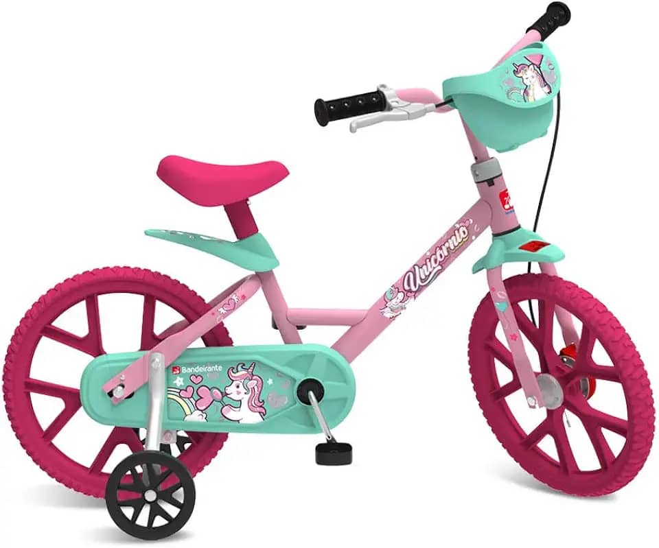 Bicicleta Aro 14 Unicornio Bandeirante