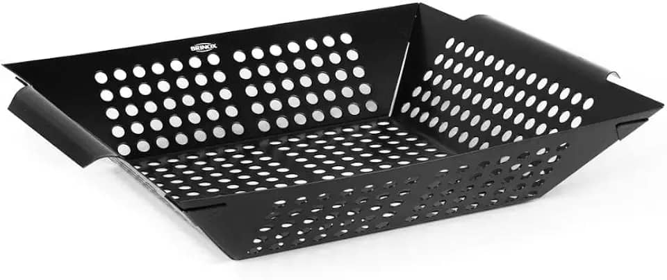 Grelha Para Carnes E Vegetais Churrasco 34cm, 34x29,8x6,8cm, Brinox