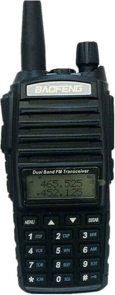 Baofeng Rádio UV-82 8 Watts de alta potência bidirecional banda dupla UHF VHF tripla potência 8w/5w/1w Walkie Talkie