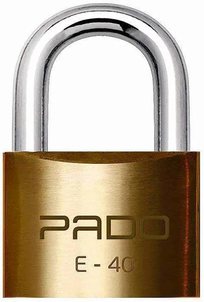 CADEADO SM LT-40MM, Pado, 51001197, Dourado