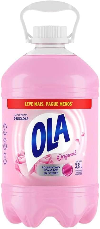 Sabão Líquido Ola Original para Roupas Finas e Delicadas 3,8l