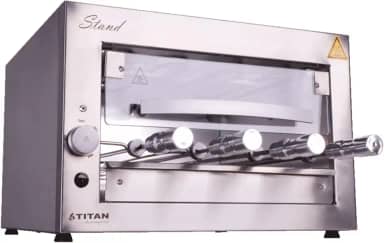 Churrasqueira Elétrica de Bancada para 4 Espetos Stand 127V Titan