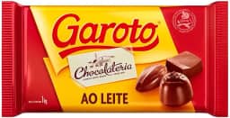 Chocolate para Cobertura GAROTO ao Leite 1kg