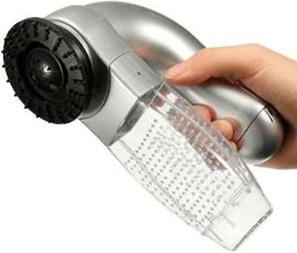 Chalesco Aspirador de Pelos Portátil para Cães e Gatos Cinza