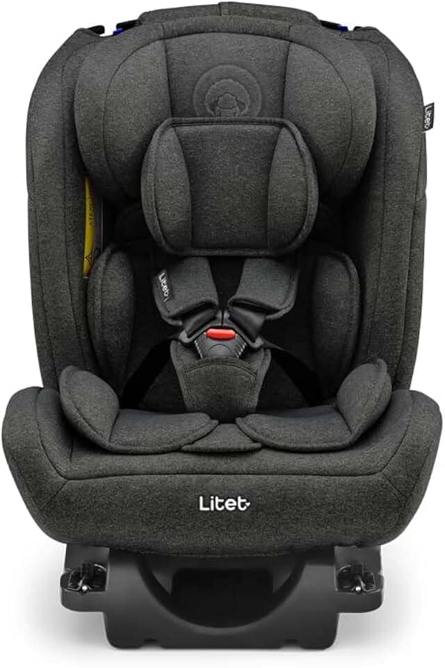 Cadeira para Auto 0-36 Kg Isofix Litet All Stages Fix 2.0 Preta - BB450