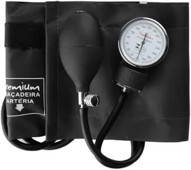 Esfigmomanometro Em Nylon Premium Preto