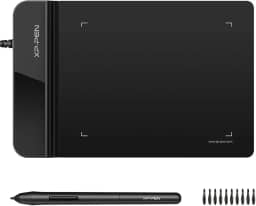 XP-PEN Star G430S Mesa Digitalizadora 4x3 Polegadas Caneta Passiva sem Bateria Preto