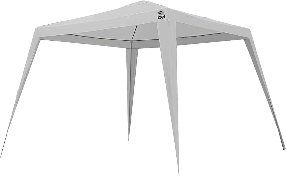 Tenda Gazebo Branca em Polietileno 3X3 Metros Desmontável
