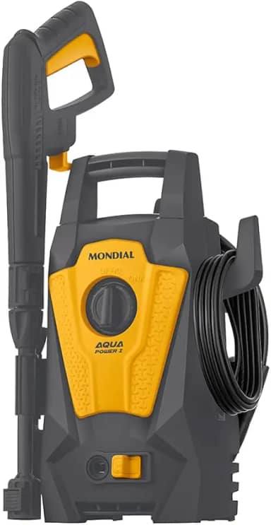 MONDIAL Lavadora de Alta Pressão Aqua Power I, Cinza/Amarelo, 1400W, 220V - LAP-01-GY