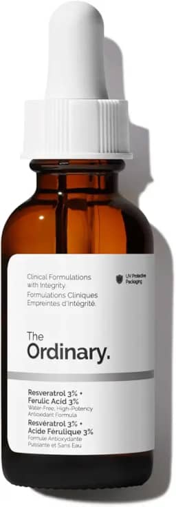The Ordinary Resveratrol 3% + Ferulic Acid 3% 30ml Ácido Ferúlico Importado