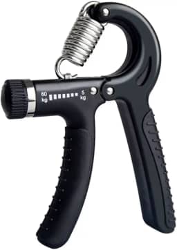Hand Grip Com Mola Ajustável 5kg A 60kg Fisioterapia Fortalecimento Antebraço Mãos Punho Exercício Força