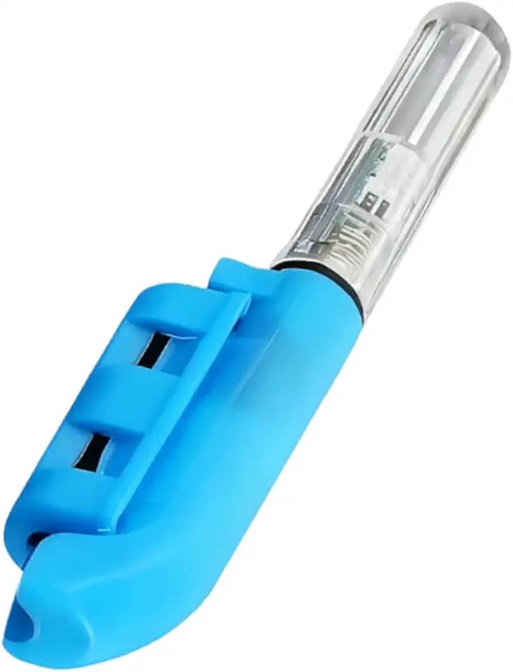 Generic Luz eletrônica para vara de pesca noturna, luzes para vara de pesca marítima, fácil instalação para com mosca, B