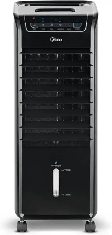 Climatizador de Ar Frio, 60W, 4,5L, Midea Preto 110V, AKAP1