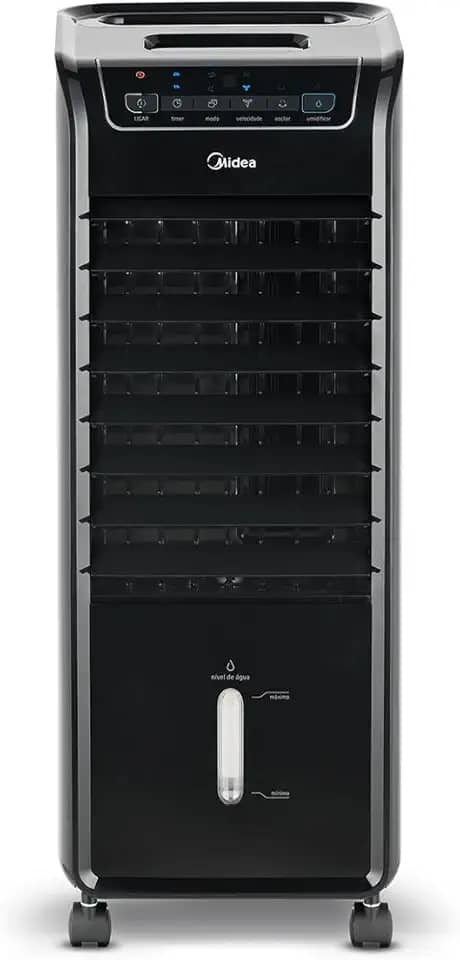 Climatizador de Ar Frio, 60W, 4,5L, Midea Preto 110V, AKAP1