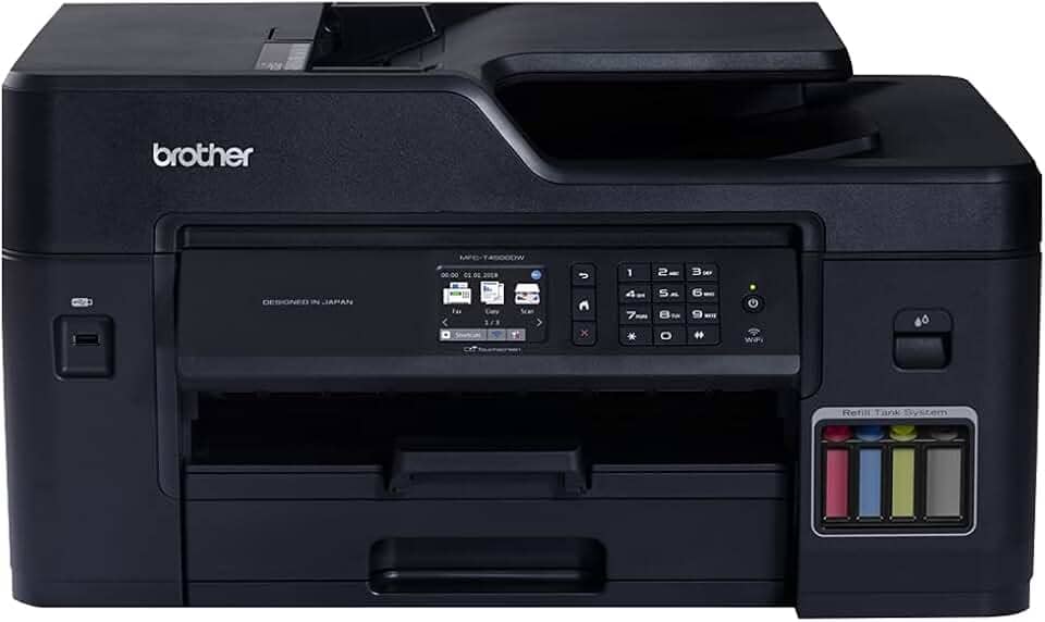 Multifuncional Brother Jato de Tinta MFCT4500DW Color (A3)