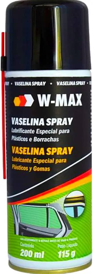 Vaselina Liquida Spray Lubrificante de Fechaduras Maçanetas Portas Cadeados Portão W-Max 200ml Wurth