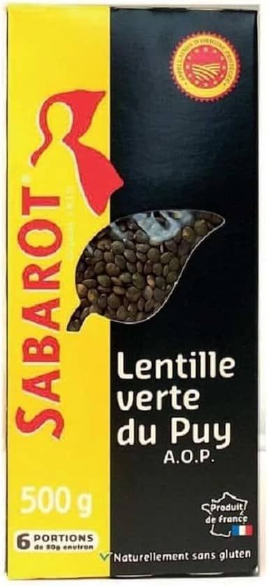 Lentilhas AOP Du Puy SABAROT 500g