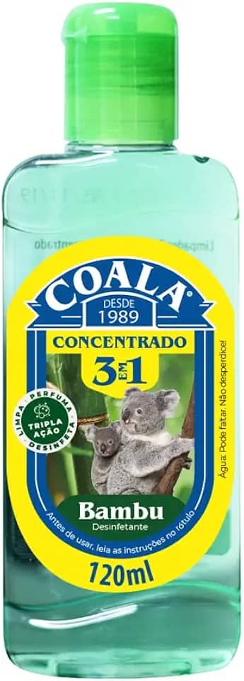 Coala Desinfetante Concentrado 3 Em 1 120Ml Bambu