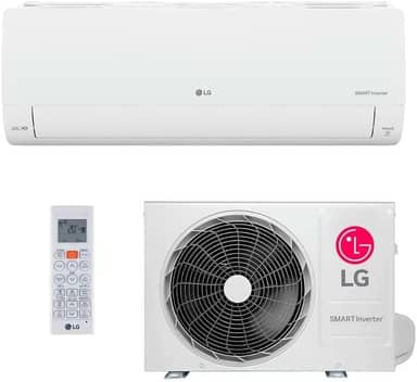 Ar Condicionado Split Smart Inverter Hi Wall LG + IA 12000 BTUs Frio S3UQ12JA31E.EB2GAM1-220V
