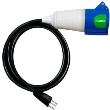 Adaptador 32A p 20A Carregador Portatil Peugeot Evoits 2m