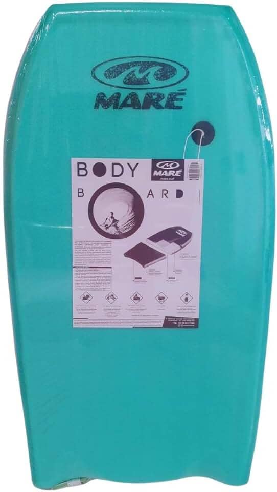 Prancha Surf BodyBoard Grande Com Leash Praia Piscina Prancha Bodyboard Maré Master p/ Adultos