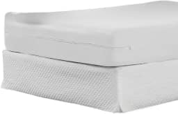 Capa Protetora Para ColchãO Casal Queen/King - Com ZíPer Completo E Malha RespiráVel - Protetor ImpermeáVel E AntiáCaros(branco,Solteiro)