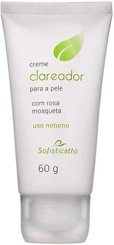 Creme clareador facial rosa mosqueta - 60g