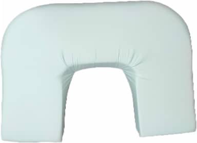 Almofada Amamentacao Gemeos Grande Lisa Verde Gemelar