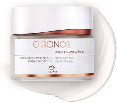 Creme Antissinais 70+ Dia Defesa e Restauração Chronos 40g