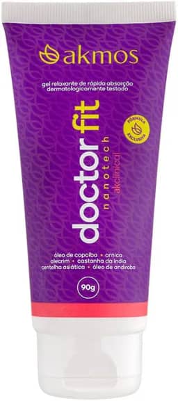 Gel para massagem com Arnica Doctor Fit Akmos 90gr