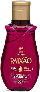 Paixão Óleo Corporal Paixão Flor de Baunilha com ação desodorante 100ml