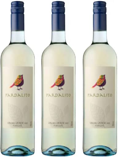 Kit com 3 Vinhos Verde Português Pardalito Branco DOC 750ml