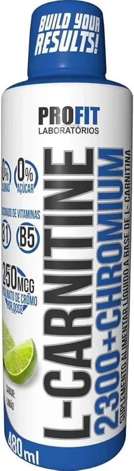Profit L-Carnitine 2300 E Chromium Limão 480Ml