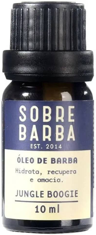 Óleo de Barba - Jungle Boogie 10Ml, Sobrebarba, Azul, 10 Ml